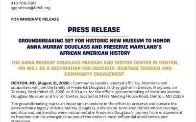 Frederick Douglass Press Release